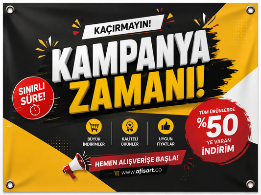 Kampanya afişi