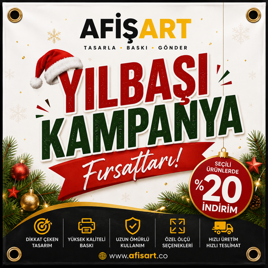 Yılbaşı Kampanya Afişi