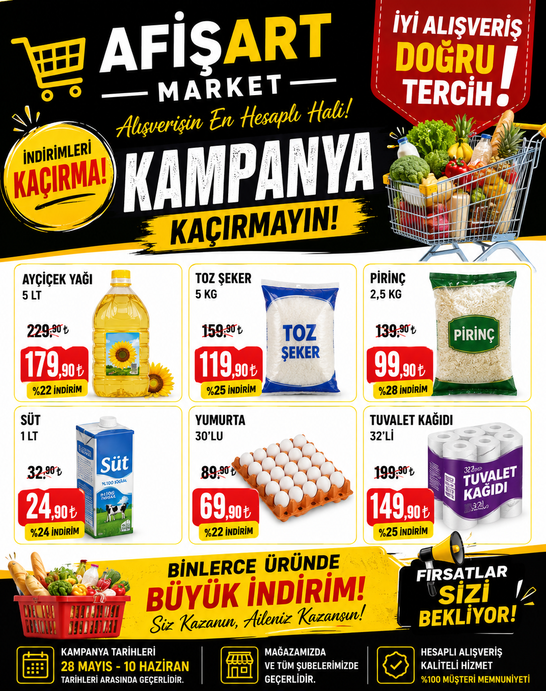 Market Kampanya Afişi