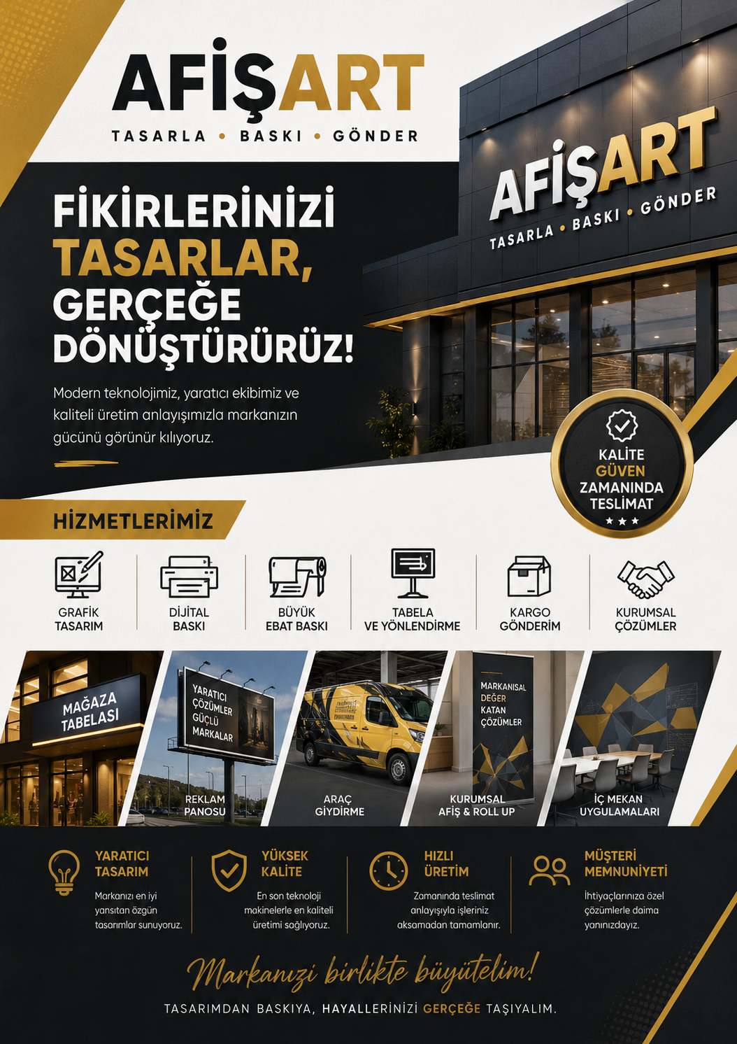 Kurumsal Tanıtım Afişi