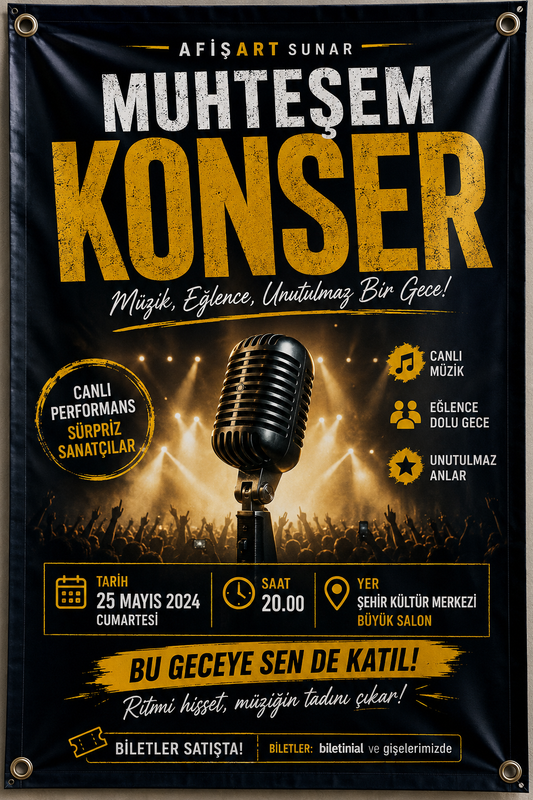 Konser Afişi