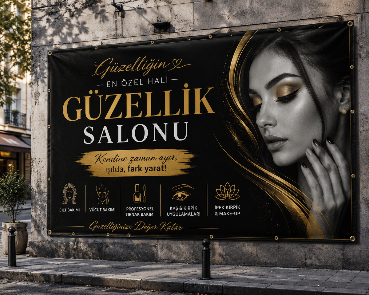 Güzellik Salonu Afişi