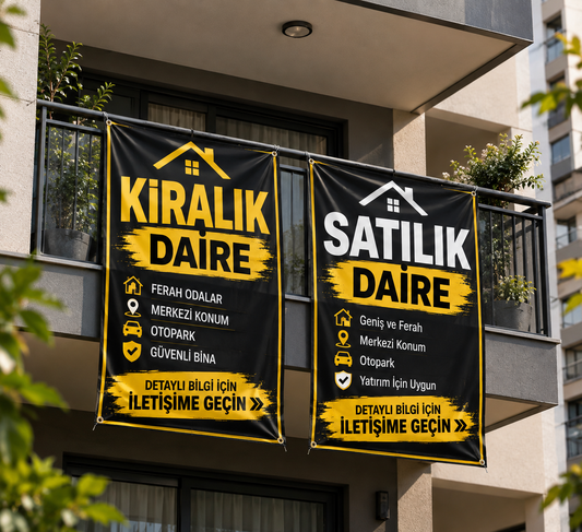 Daire Satılık Afişi