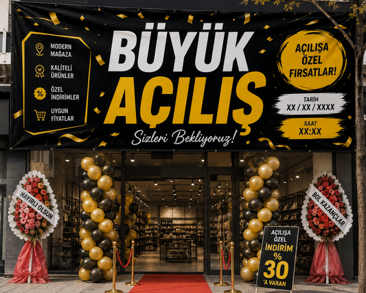 Büyük Açılış Afişi