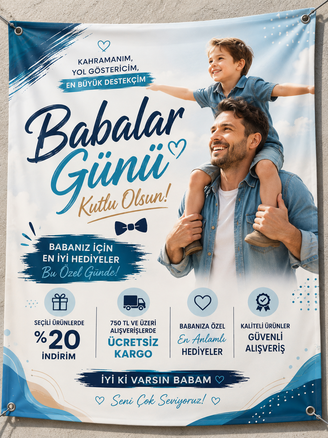 Babalar Günü Afişi